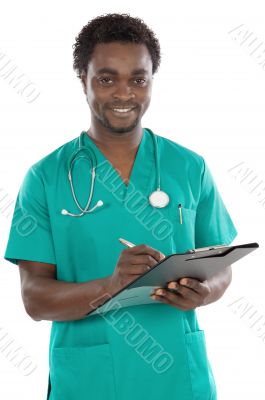 attractive young doctor