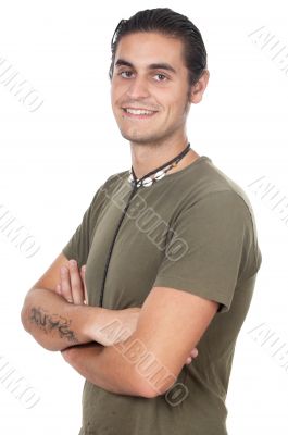boy whit t tattoo