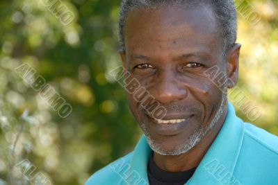 smiling mature man