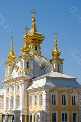 Fragment Of Great Peterhof Palace