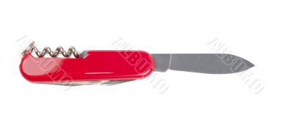 Simple Red Knife