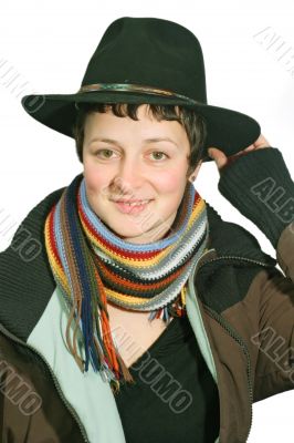 Smiling young woman