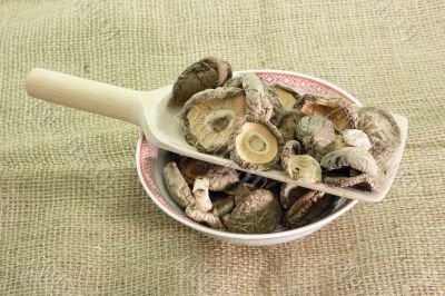 Dried Shiitake mushrooms