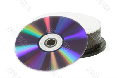 Stack of DVD