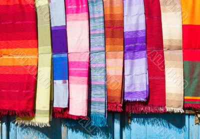 Coloured Cloth and Silk