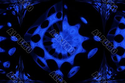 Digital Blue Art