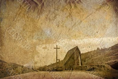 old-fashioned landscape