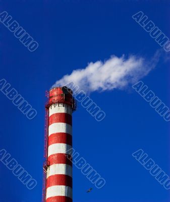 Smoking chimney