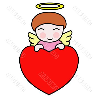 Valentine angel