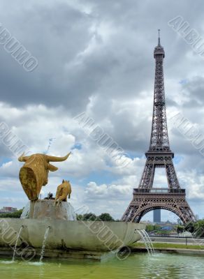 Tour Eiffel and Trocadero
