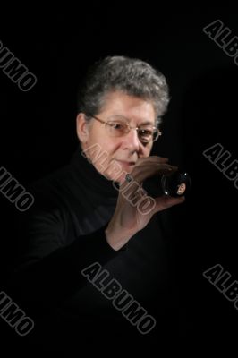 dark portrait