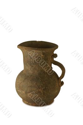 old jug isolated