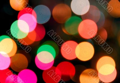 abstract rectangular light tracks