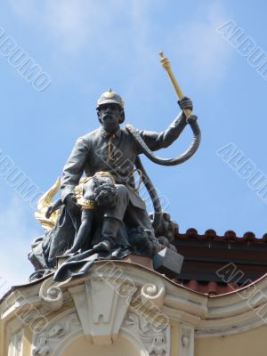 Prague decorative building