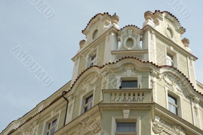 Prague beautiful building