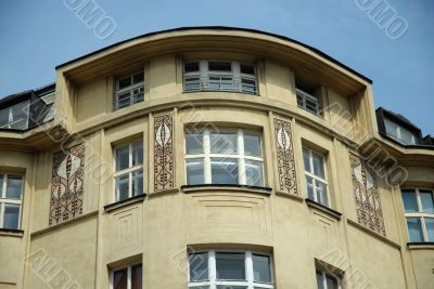 Prague decorative building