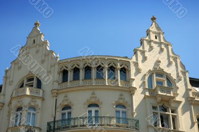 Prague decorative building