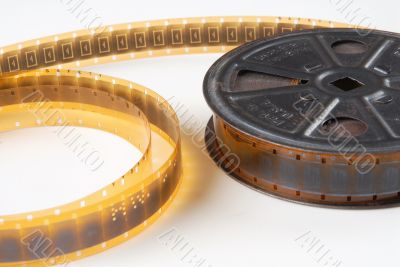 Retro film and reel