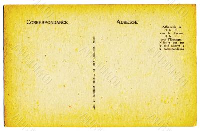 French vintage postcard