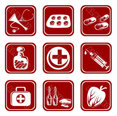 nine medical symbols