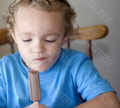 Eating Fudgesicle