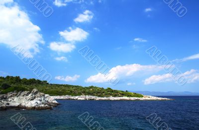 coast in Greece