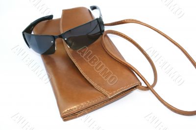 Bag and eyeglasses