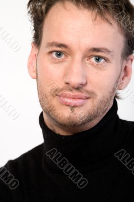 Portrait of a young adult man
