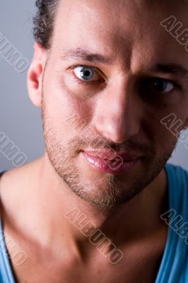 Portrait of a young adult man