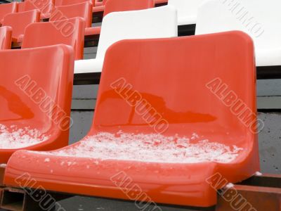 seats on a stand