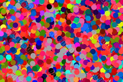 coloured circles
