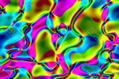 colourful abstract silks