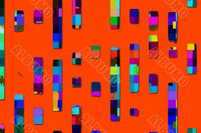 coloured strips