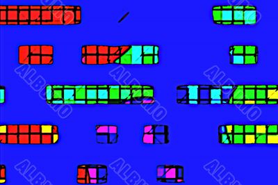 blue traffic