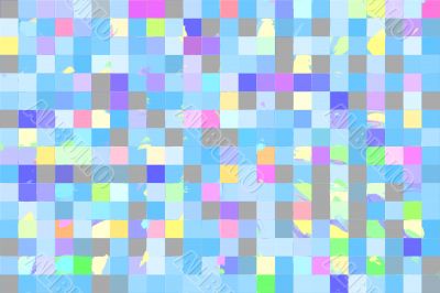pastel tiles