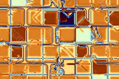 brown glass abstract