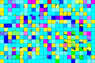 tiled abstract