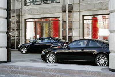 Two cars