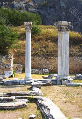 ancient columns