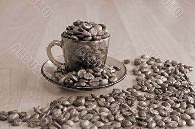 Coffee grains