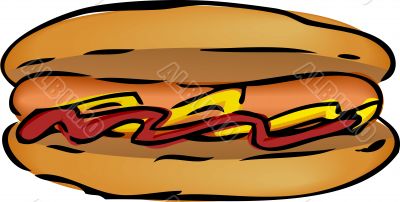 Hotdog illustration