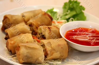 Vietnamese springrolls