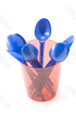 cup with spoon