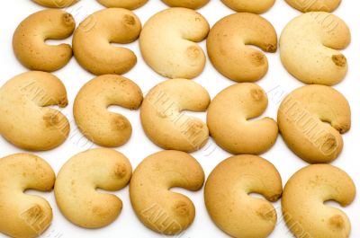 shortbread on white