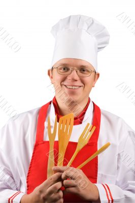 happy chef