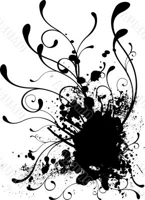 floral splat