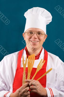 happy chef