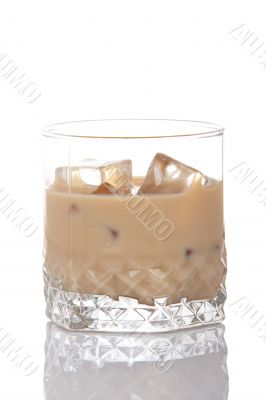Whiskey cream glass