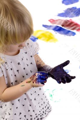 after painting