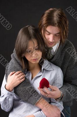 present at Valentine`s day